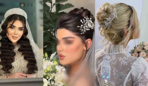 مدل‌های جدید مو برای عروس: 30 عکس شینیون عروس باز و بسته + طرح اروپایی زیبا