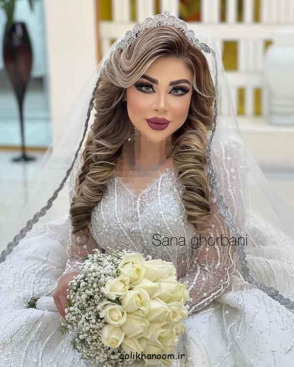 مدل‌های جدید مو برای عروس: 30 عکس شینیون عروس باز و بسته + طرح اروپایی زیبا