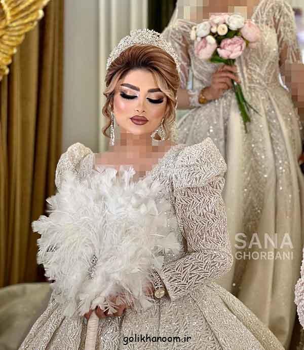 مدل‌های جدید مو برای عروس: 30 عکس شینیون عروس باز و بسته + طرح اروپایی زیبا
