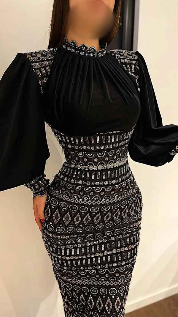 مدل جدید یقه لباس مجلسی: 30 ایده جدید و زیبا خاص خفن دیدنی و ژورنالی + کار دست
