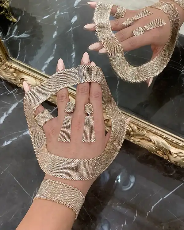 مدل سرویس طلا جدید و شیک