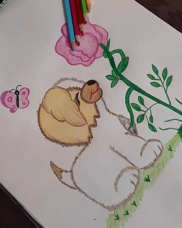 نقاشی سگ