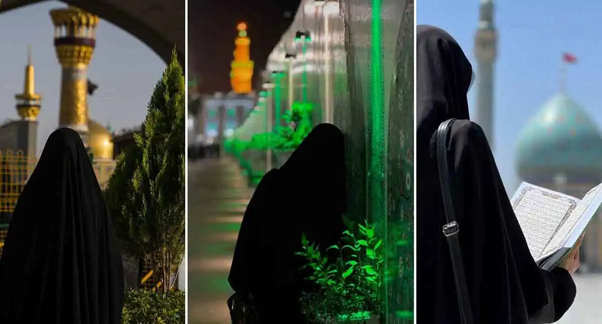 عکس پروفایل محرم دخترانه با چادر | خوشگل برای شبکه‌های اجتماعی [پروفایل حسینی]