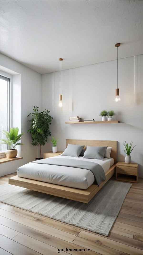 طراحی مینیمالیستی اتاق، 30 مدل از اتاق مینیمال پینترستی شیک با رنگ‌های آرام و خنثی