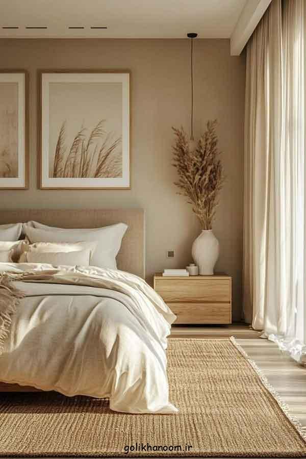 طراحی مینیمالیستی اتاق، 30 مدل از اتاق مینیمال پینترستی شیک با رنگ‌های آرام و خنثی