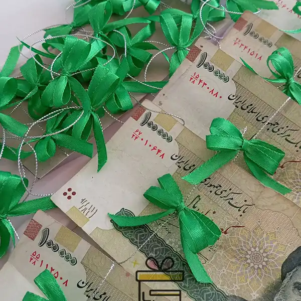 تزیین پول برای عید غدیر 2025؛ در خانه با روبان, تور, آموزش [ 70 ایده +گیفت جدید ]