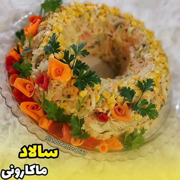 100 تزیین سالاد ماکارانی 2025؛ برای مدرسه جشن تولد [تک نفره, قالبی, فینگر فود]