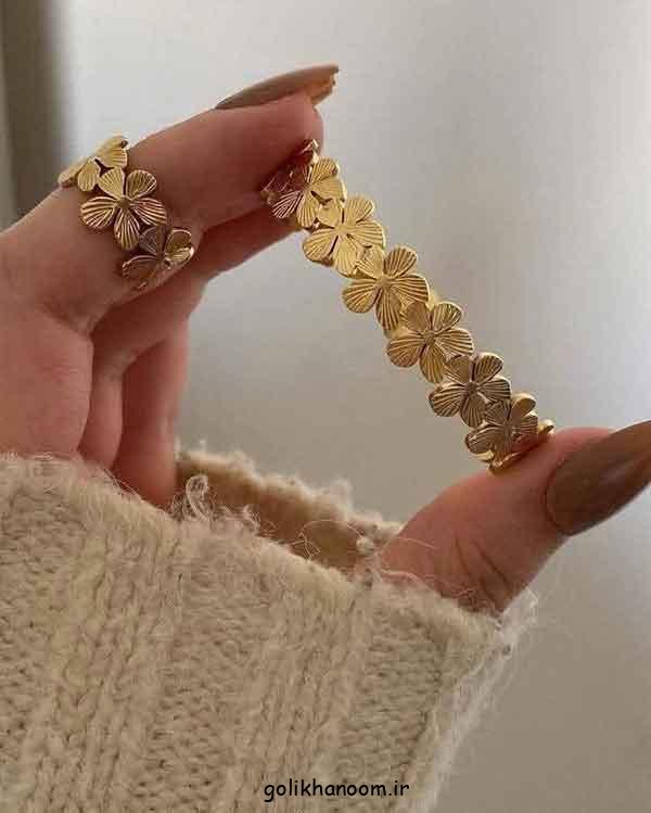 عکس بنگل جدید زنانه: 30 مدل جدیدترین طرح دستبند بنگل؛ ترکیب سادگی و شیک بودن 