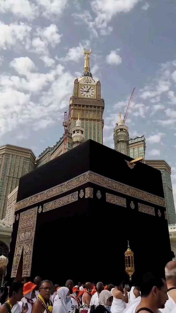عکس خونه خدا؛ 60 پروفایل خانه خدا داخل کعبه شریف زیبا (قبله‌گاه دل‌های بی‌قرار)