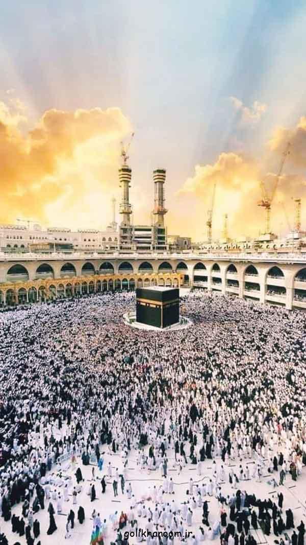 عکس خونه خدا؛ 60 پروفایل خانه خدا داخل کعبه شریف زیبا (قبله‌گاه دل‌های بی‌قرار)