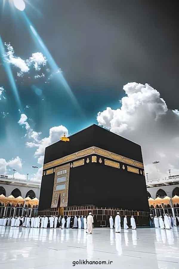 عکس خونه خدا؛ 60 پروفایل خانه خدا داخل کعبه شریف زیبا (قبله‌گاه دل‌های بی‌قرار)