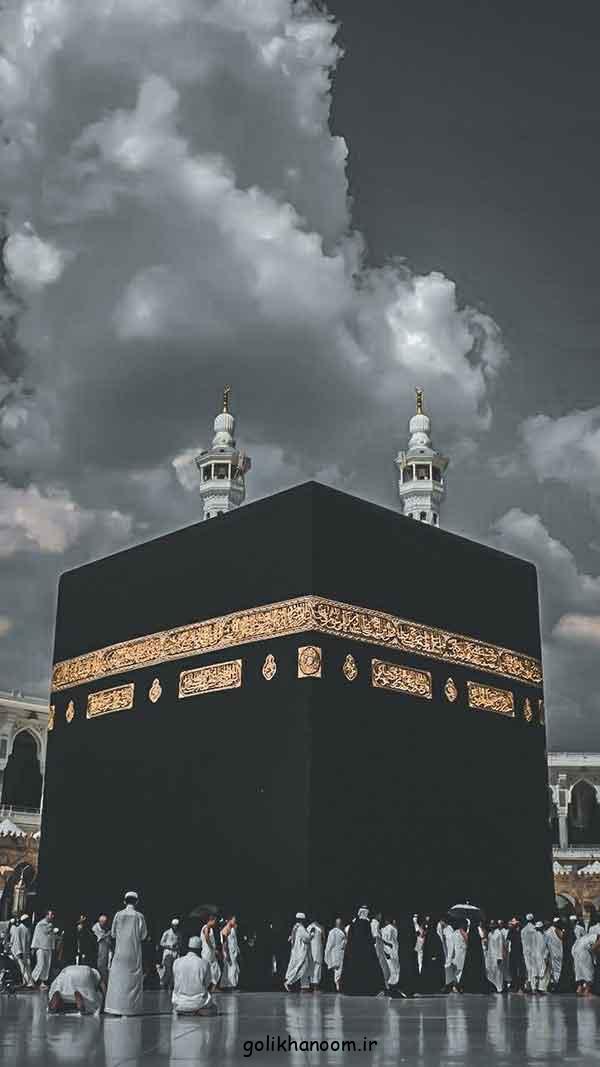 عکس خونه خدا؛ 60 پروفایل خانه خدا داخل کعبه شریف زیبا (قبله‌گاه دل‌های بی‌قرار)