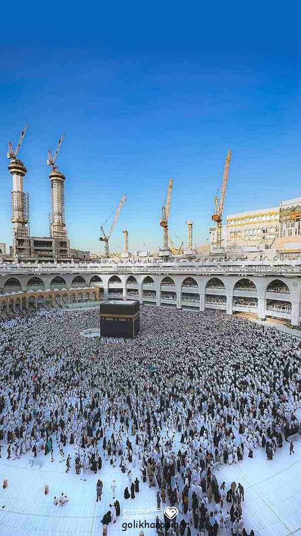 عکس خونه خدا؛ 60 پروفایل خانه خدا داخل کعبه شریف زیبا (قبله‌گاه دل‌های بی‌قرار)