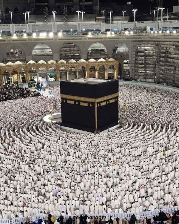 عکس خونه خدا؛ 60 پروفایل خانه خدا داخل کعبه شریف زیبا (قبله‌گاه دل‌های بی‌قرار)