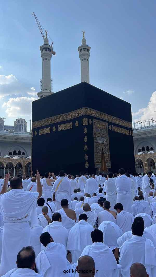 عکس خونه خدا؛ 60 پروفایل خانه خدا داخل کعبه شریف زیبا (قبله‌گاه دل‌های بی‌قرار)