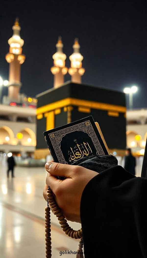عکس خونه خدا؛ 60 پروفایل خانه خدا داخل کعبه شریف زیبا (قبله‌گاه دل‌های بی‌قرار)