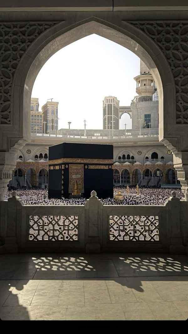 عکس خونه خدا؛ 60 پروفایل خانه خدا داخل کعبه شریف زیبا (قبله‌گاه دل‌های بی‌قرار)