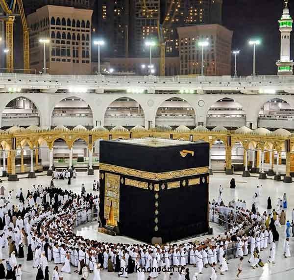 عکس خونه خدا؛ 60 پروفایل خانه خدا داخل کعبه شریف زیبا (قبله‌گاه دل‌های بی‌قرار)