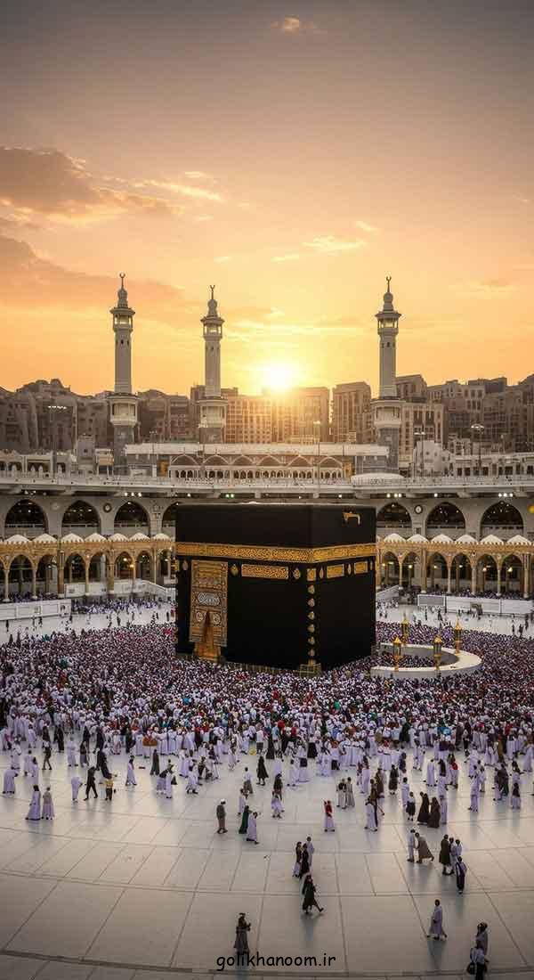 عکس خونه خدا؛ 60 پروفایل خانه خدا داخل کعبه شریف زیبا (قبله‌گاه دل‌های بی‌قرار)