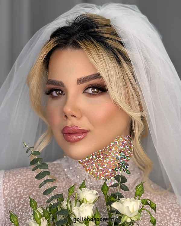 ارایش عروس با موهای بلوند؛ 30 مدل سبک اروپایی، میکاپ لایت و شینیون خاص