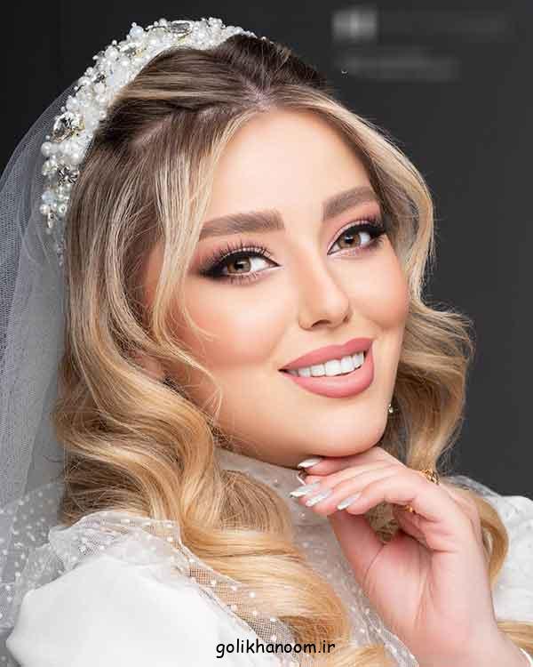 ارایش عروس با موهای بلوند؛ 30 مدل سبک اروپایی، میکاپ لایت و شینیون خاص