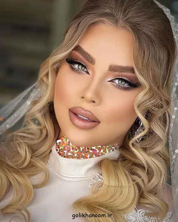 ارایش عروس با موهای بلوند؛ 30 مدل سبک اروپایی، میکاپ لایت و شینیون خاص