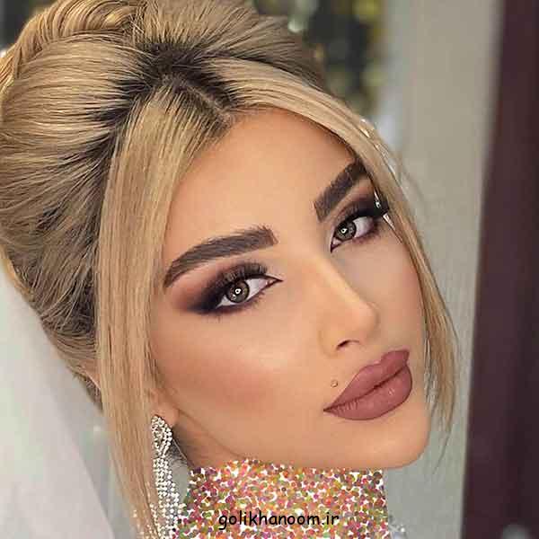 ارایش عروس با موهای بلوند؛ 30 مدل سبک اروپایی، میکاپ لایت و شینیون خاص
