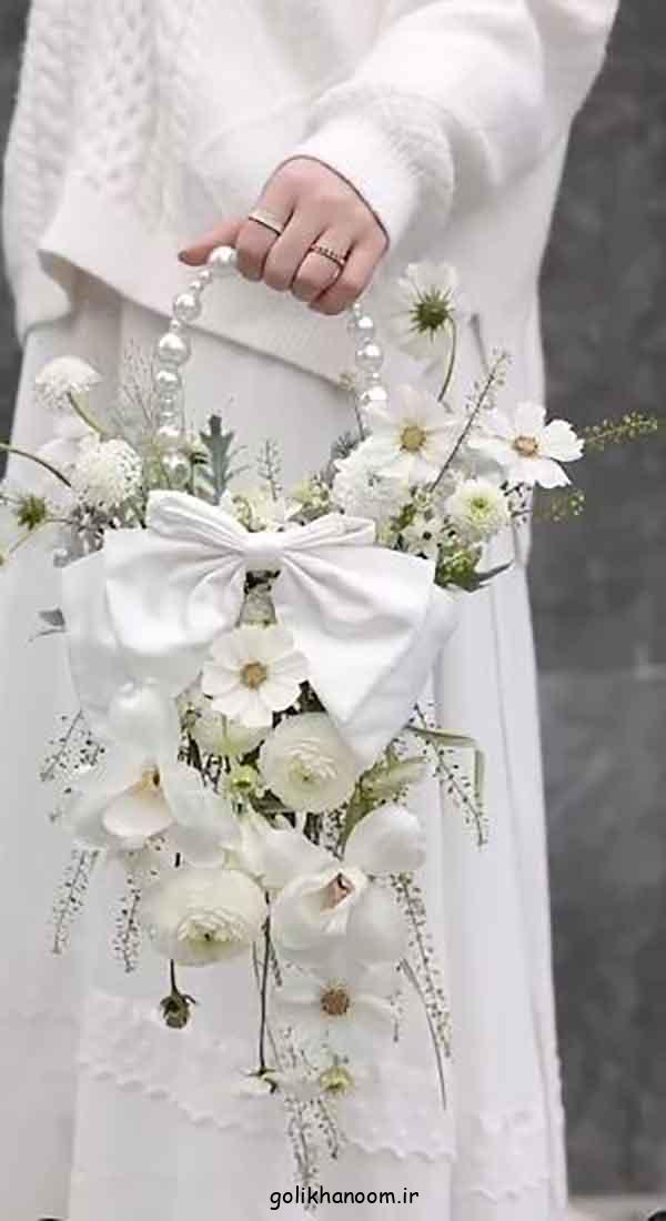 دسته گل مچی عروس جدید؛ 25 مدل دست‌چین شده برای مراسم عقد و عروسی + فرمالیته