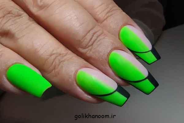 دیزاین ناخن گلدونی جدید: 30 طرح برای انواع کاشت بلند و کوتاه (فرنچ، طراحی ترند)