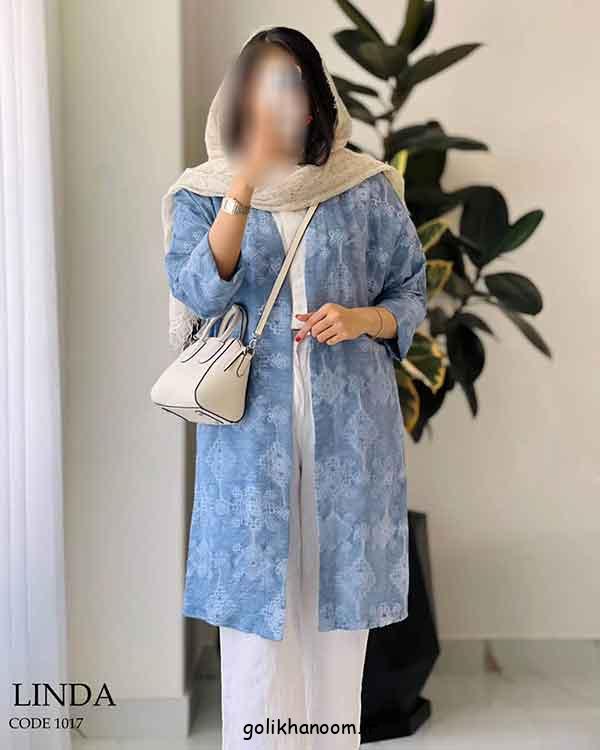 مانتو خنک برای روزهای گرم؛ 30 طرح با طراحی آزاد و تن‌خور راحت + رنگ‌ روشن