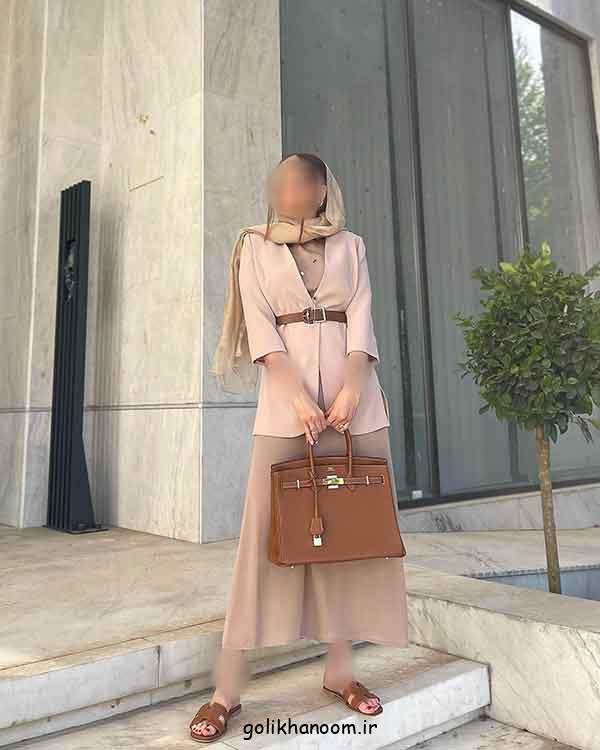 مانتو خنک برای روزهای گرم؛ 30 طرح با طراحی آزاد و تن‌خور راحت + رنگ‌ روشن