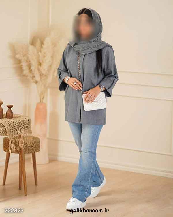 مانتو خنک برای روزهای گرم؛ 30 طرح با طراحی آزاد و تن‌خور راحت + رنگ‌ روشن