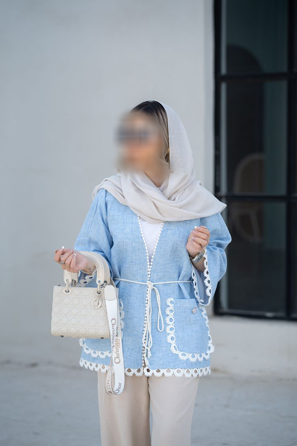 مانتو کتی جدید مد روز؛ 30 مدل فوق العاده شیک و مجلسی زنانه (رنگ روشن تیره) 