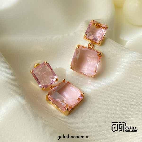 مدل گوشواره جدید کریستالی؛ 25 طرح با طراحی خاص و درخشش خیره‌کننده و تماشایی