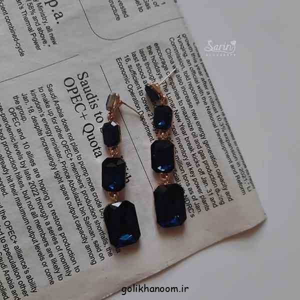 مدل گوشواره جدید کریستالی؛ 25 طرح با طراحی خاص و درخشش خیره‌کننده و تماشایی