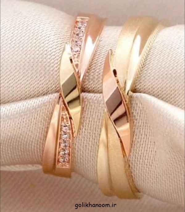 ست حلقه عقد جدید؛ 30 پیشنهاد خاص برای نماد عشق و تعهد (انواع حلقه رینگ ساده) 