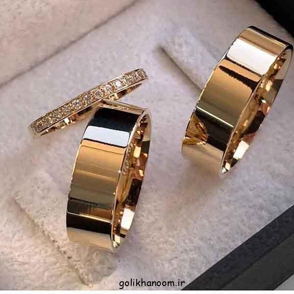 ست حلقه عقد جدید؛ 30 پیشنهاد خاص برای نماد عشق و تعهد (انواع حلقه رینگ ساده) 