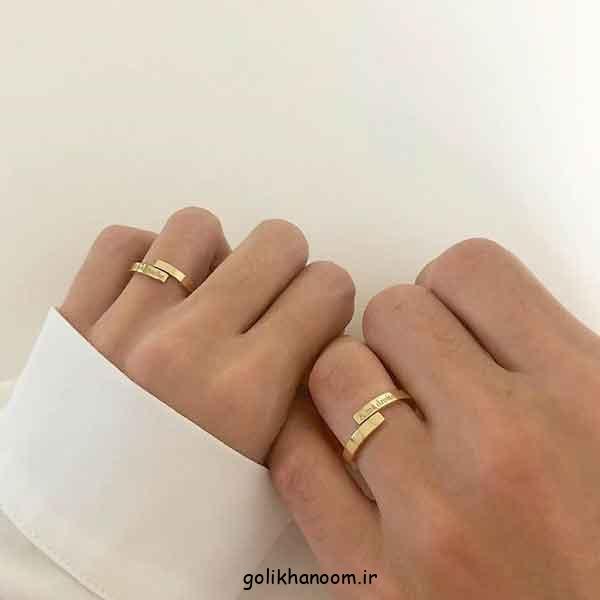 ست حلقه عقد جدید؛ 30 پیشنهاد خاص برای نماد عشق و تعهد (انواع حلقه رینگ ساده) 