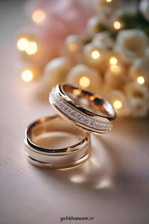 ست حلقه عقد جدید؛ 30 پیشنهاد خاص برای نماد عشق و تعهد (انواع حلقه رینگ ساده) 