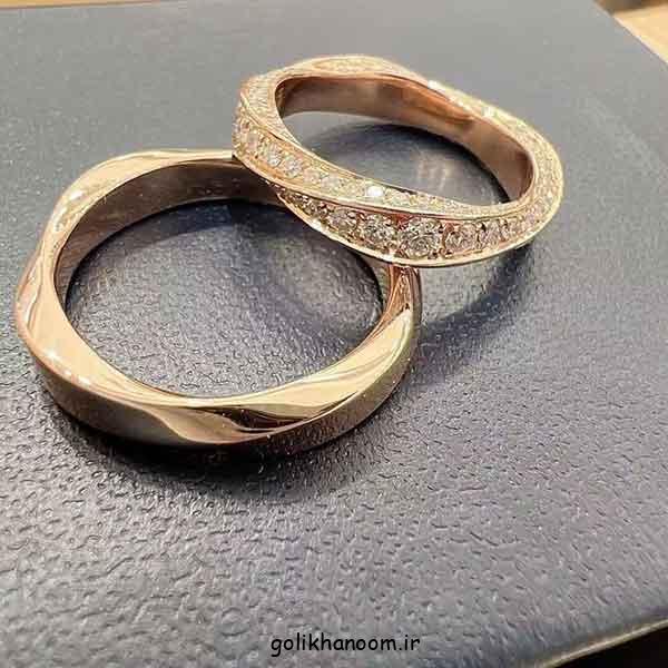 ست حلقه عقد جدید؛ 30 پیشنهاد خاص برای نماد عشق و تعهد (انواع حلقه رینگ ساده) 
