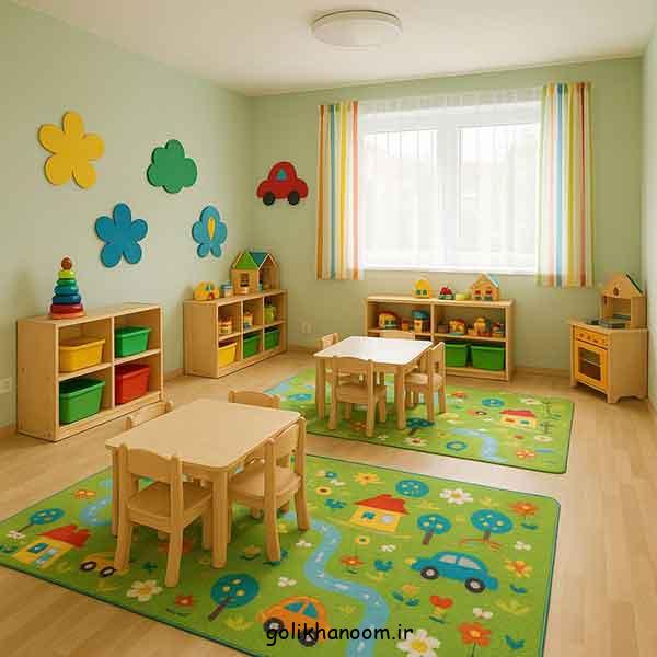تزیین دکور برای مهد کودک؛ 30 ایده دنیای رنگارنگ کودکانه + قسمت های مختلف