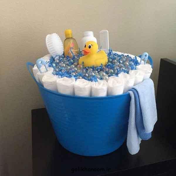 تزیین پوشک برای جشن سیسمونی؛ 30 ایده جذاب و خلاقانه پسر و دختر فانتزی زیبا