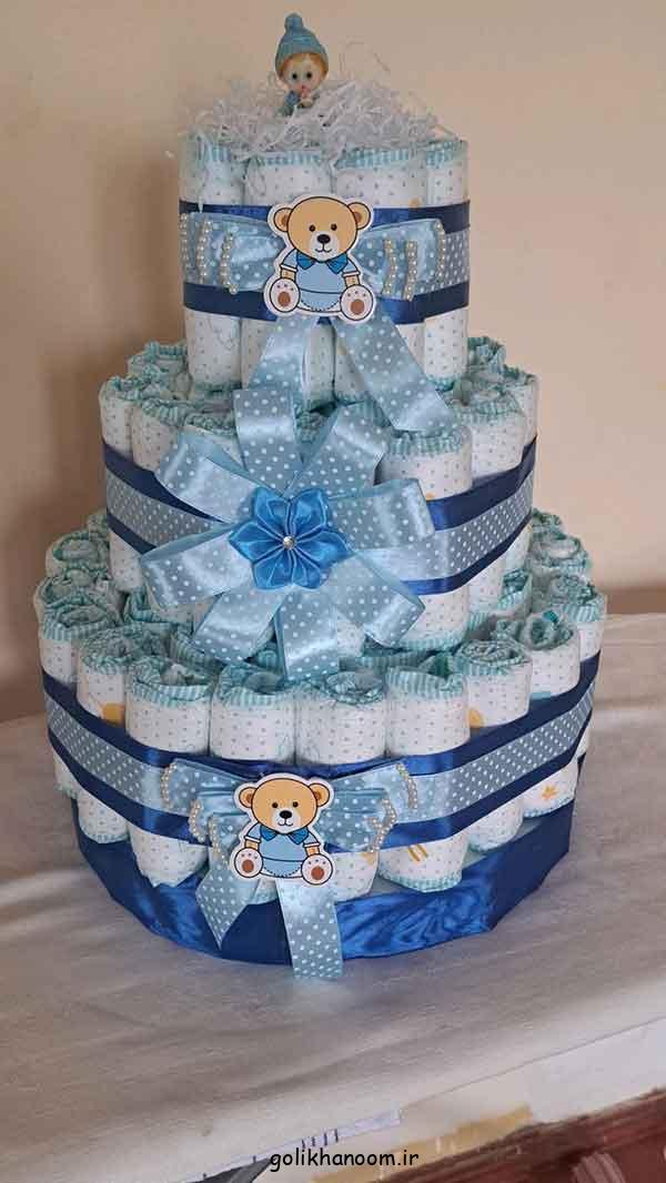 تزیین پوشک برای جشن سیسمونی؛ 30 ایده جذاب و خلاقانه پسر و دختر فانتزی زیبا