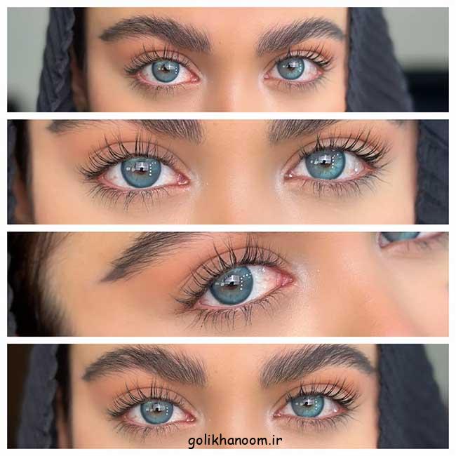 مدل لنز رنگی چشم | ۳۰ تجربهای متفاوت مهمانی، عروسی که نگاهتان را خیرهکننده میکند!